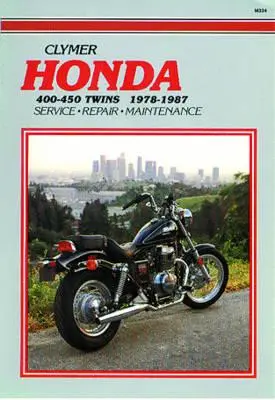 Cover: 9780892872343 | Honda CB/CM400-450 &amp; CMX450 Motorcycle (1978-1987) Service Repair...