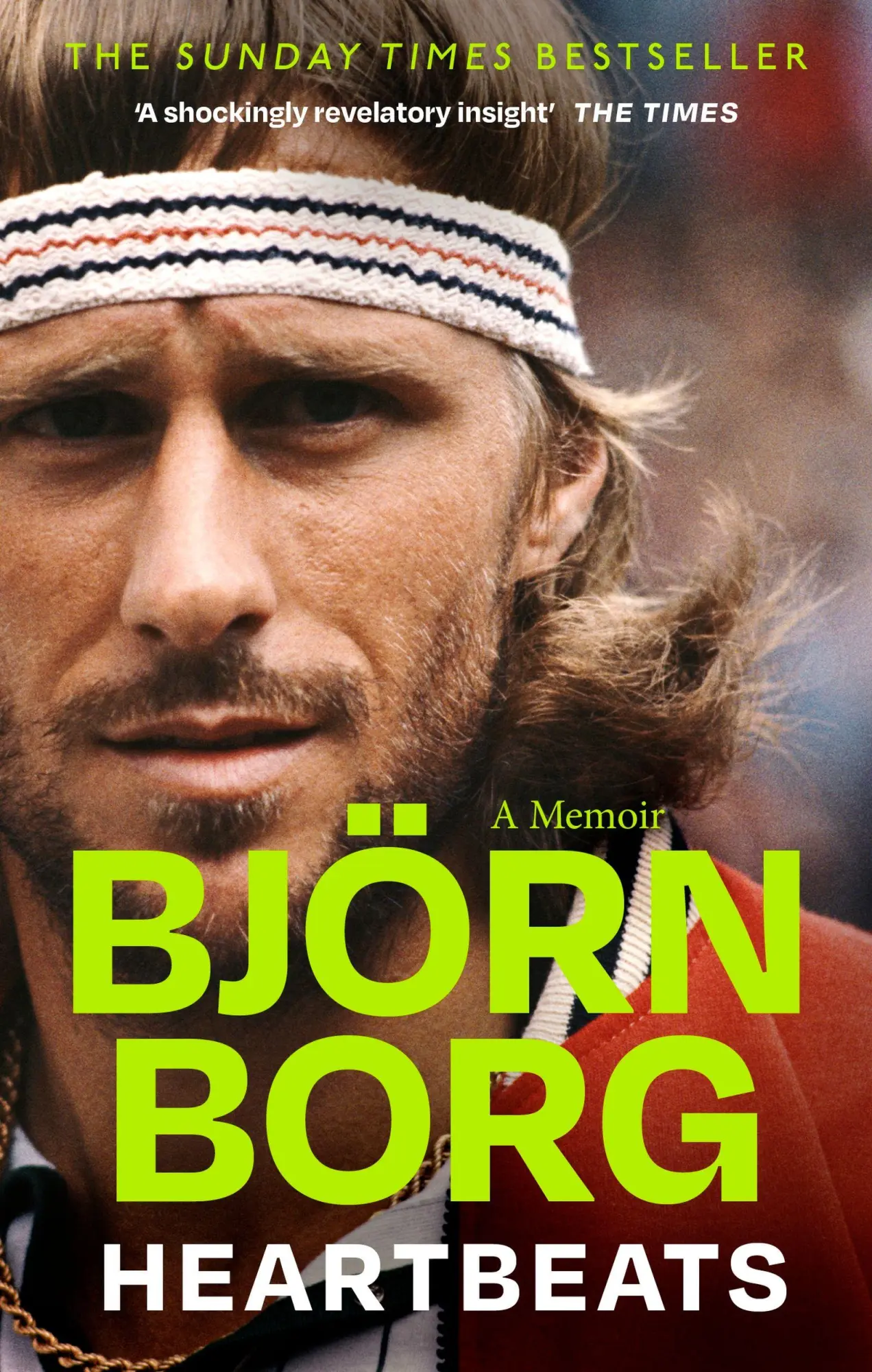 Cover: 9781408722343 | Heartbeats | A Memoir - the perfect gift for father's day | Björn Borg