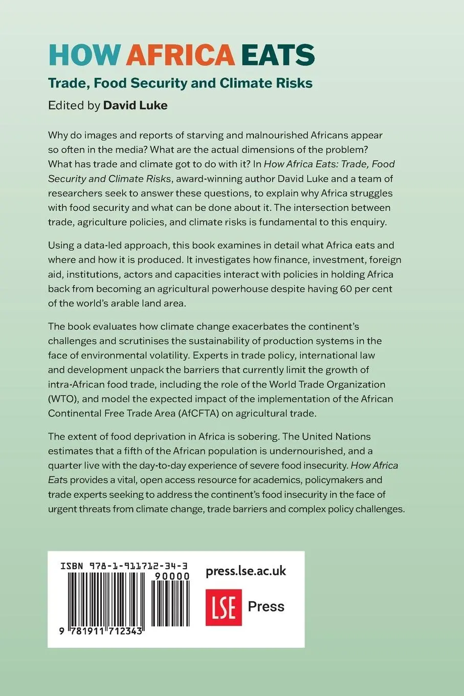 Rückseite: 9781911712343 | How Africa Eats | David Luke | Taschenbuch | Englisch | 2025