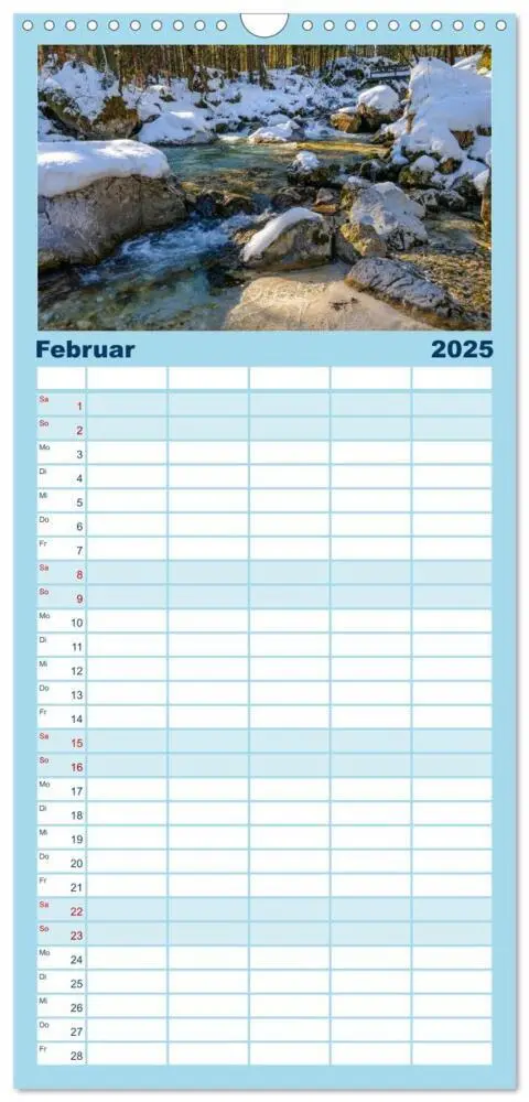 Bild: 9783457102343 | Familienplaner 2025 - Unterwegs im Bergsteigerdorf Ramsau mit 5...