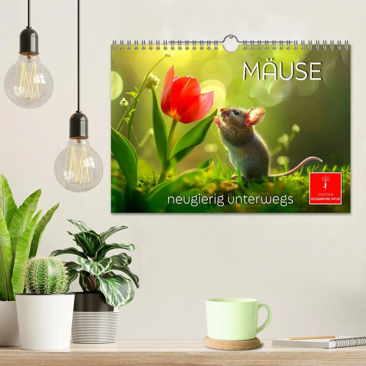 Bild: 9783457342343 | Mäuse - neugierig unterwegs (Wandkalender 2026 DIN A4 quer),...