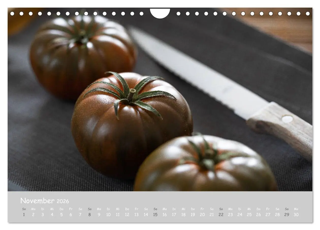 Bild: 9783457722343 | authentic FOOD art Obst und Gemüse (Wandkalender 2026 DIN A4 quer),...