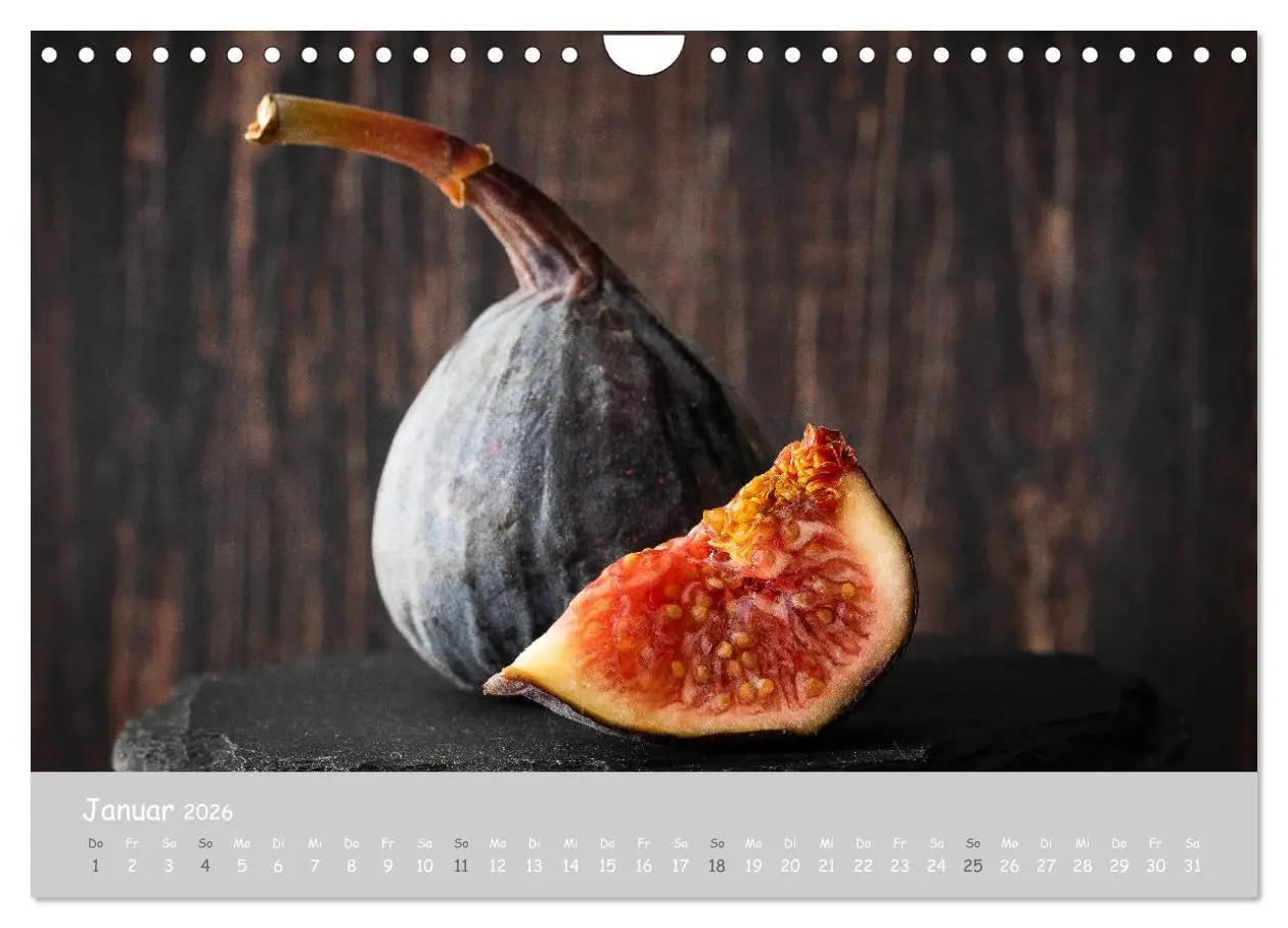 Bild: 9783457722343 | authentic FOOD art Obst und Gemüse (Wandkalender 2026 DIN A4 quer),...