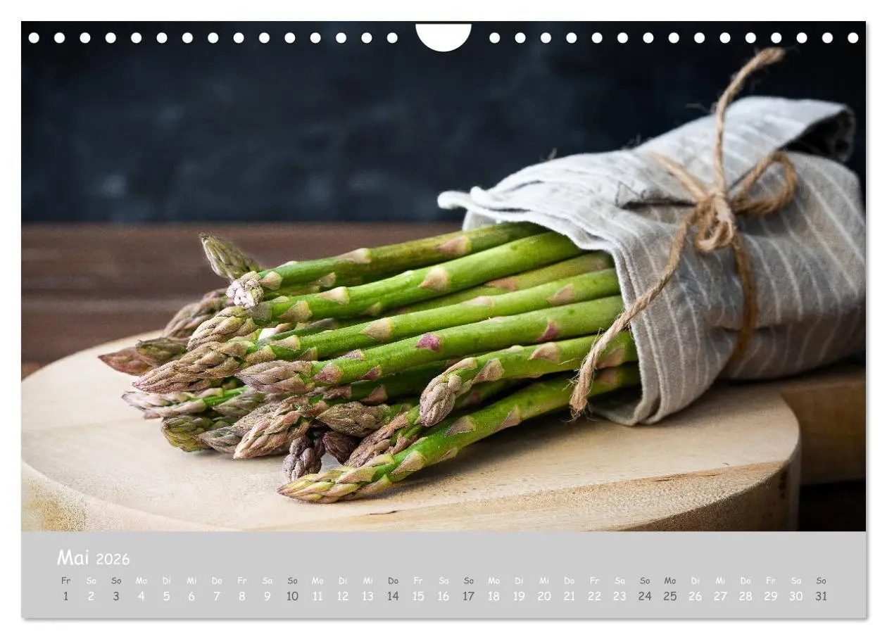 Bild: 9783457722343 | authentic FOOD art Obst und Gemüse (Wandkalender 2026 DIN A4 quer),...