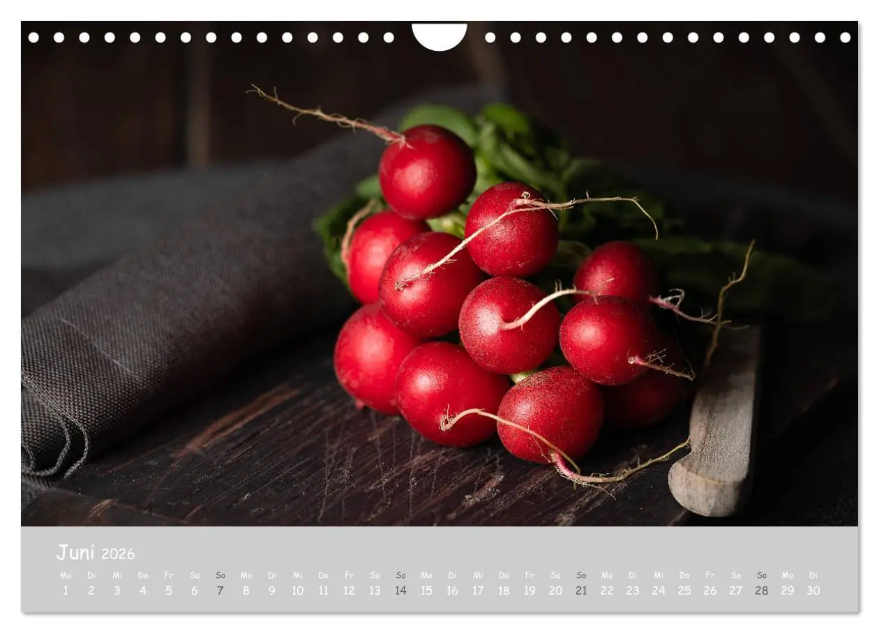 Bild: 9783457722343 | authentic FOOD art Obst und Gemüse (Wandkalender 2026 DIN A4 quer),...