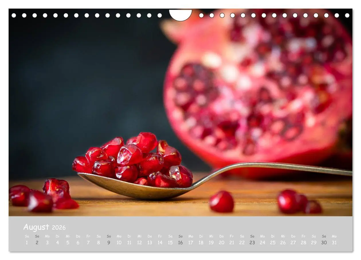 Bild: 9783457722343 | authentic FOOD art Obst und Gemüse (Wandkalender 2026 DIN A4 quer),...