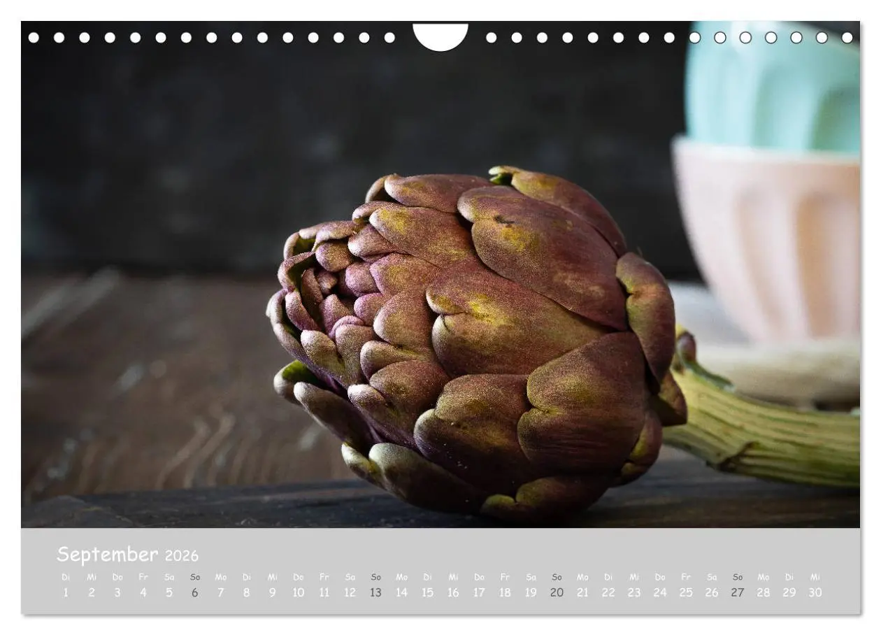 Bild: 9783457722343 | authentic FOOD art Obst und Gemüse (Wandkalender 2026 DIN A4 quer),...