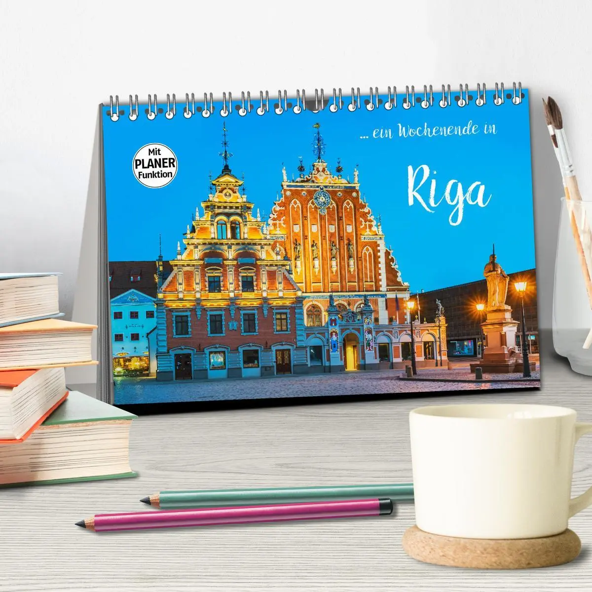 Bild: 9783457892343 | Ein Wochenende in Riga (Tischkalender 2026 DIN A5 quer), CALVENDO...
