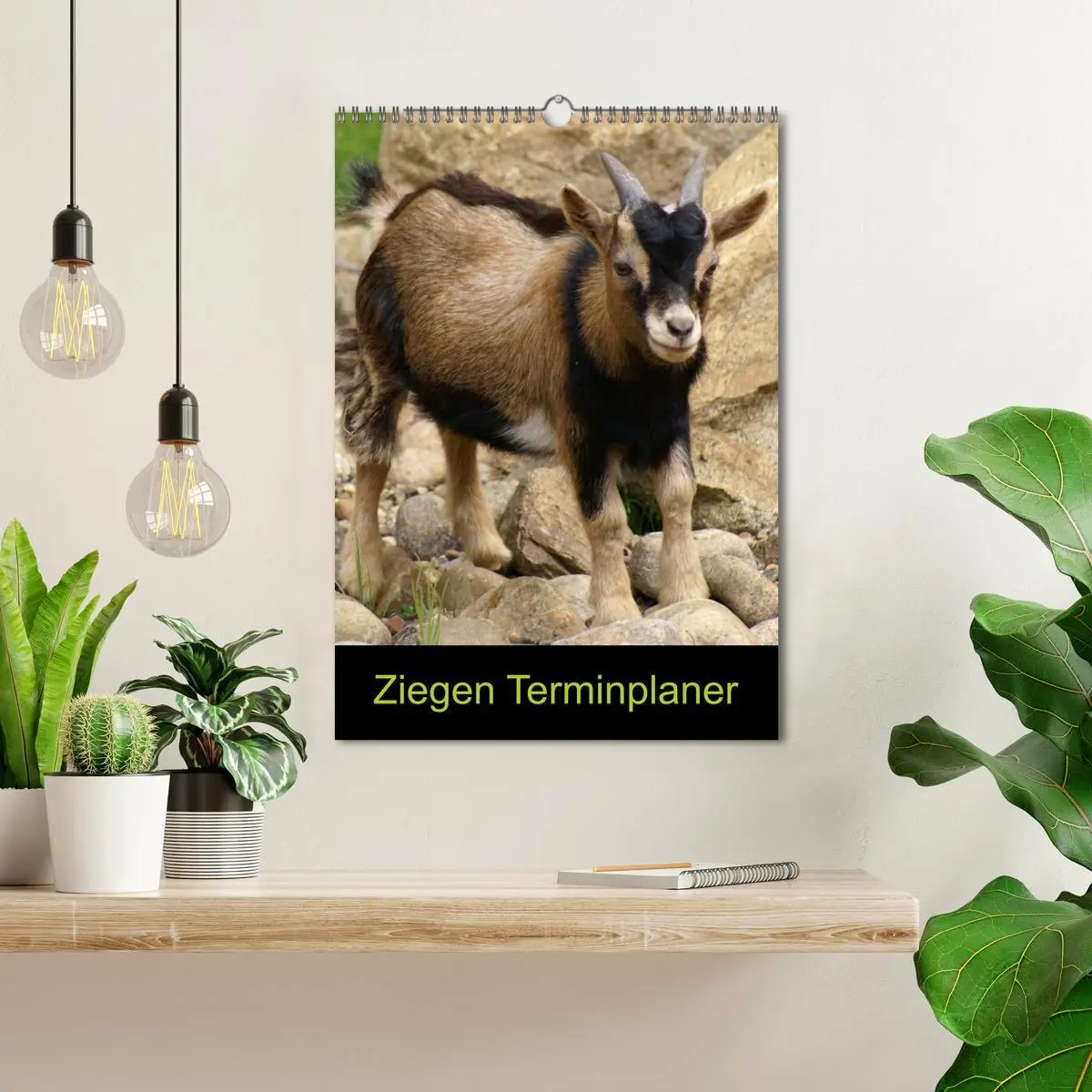 Bild: 9783516432343 | Ziegen Terminplaner (Wandkalender 2026 DIN A3 hoch), CALVENDO...