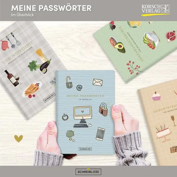 Bild: 9783731882343 | Meine Passwörter | Verlag Korsch | Taschenbuch | 36 S. | Deutsch