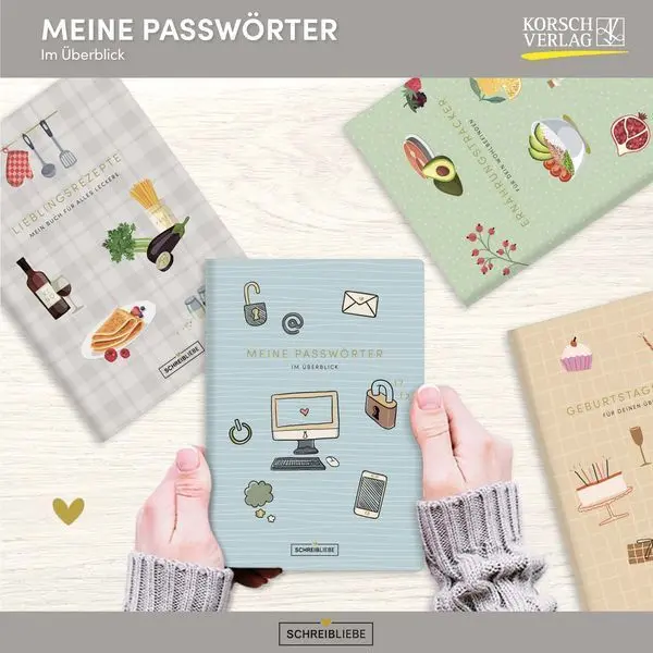 Bild: 9783731882343 | Meine Passwörter | Korsch Verlag | Broschüre | 36 S. | Deutsch | 2024