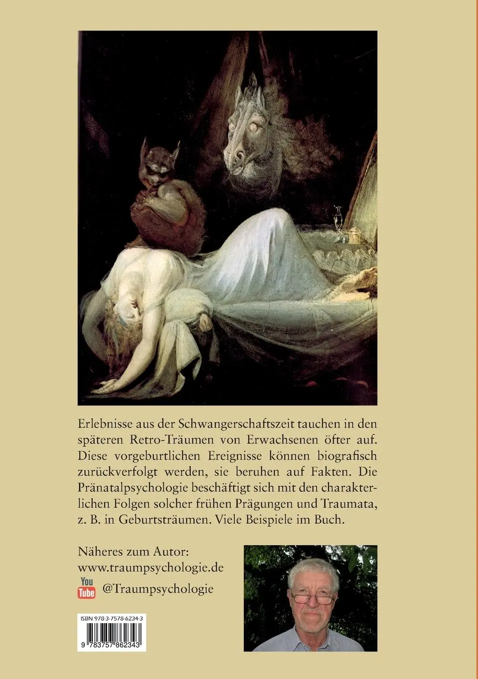 Rückseite: 9783757862343 | Vorgeburtliche Erinnerungen in den Träumen | Willy Peter Müller | Buch