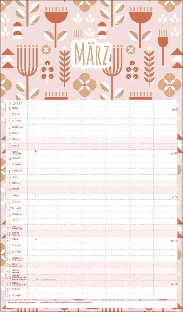 Bild: 9783819302343 | Familienplaner Recyclingpapier 2027 | Verlag Korsch | Kalender | 14 S.