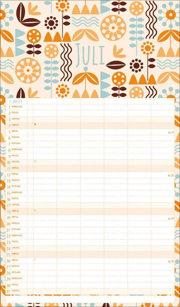 Bild: 9783819302343 | Familienplaner Recyclingpapier 2027 | Verlag Korsch | Kalender | 14 S.
