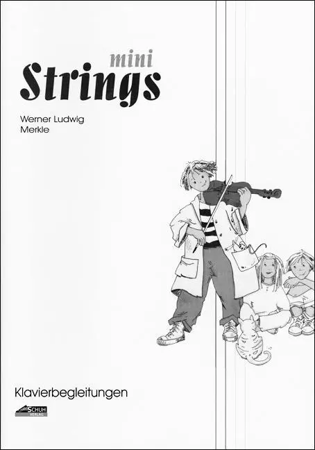Cover: 9783931862343 | Klavierbegleitung mini Strings 1. Bd.2 | Werner Ludwig Merkle | 2003