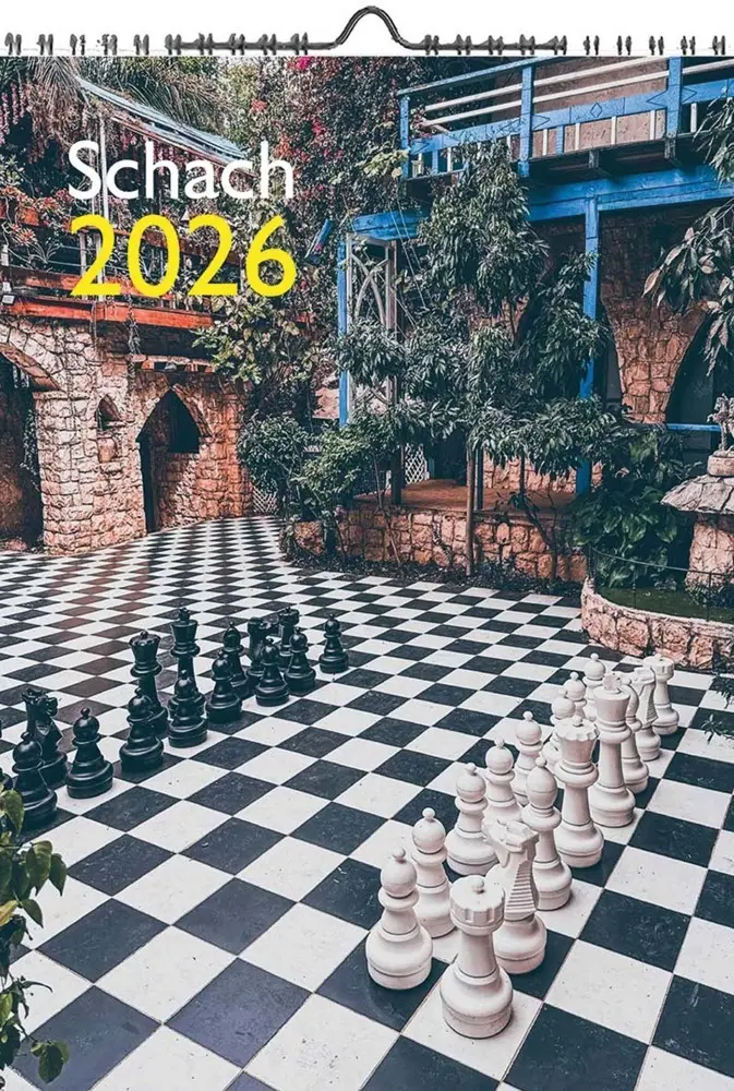 Cover: 9783959202343 | Wandkalender SCHACH 2026 A4 | Robert Ullrich | Kalender | Deutsch