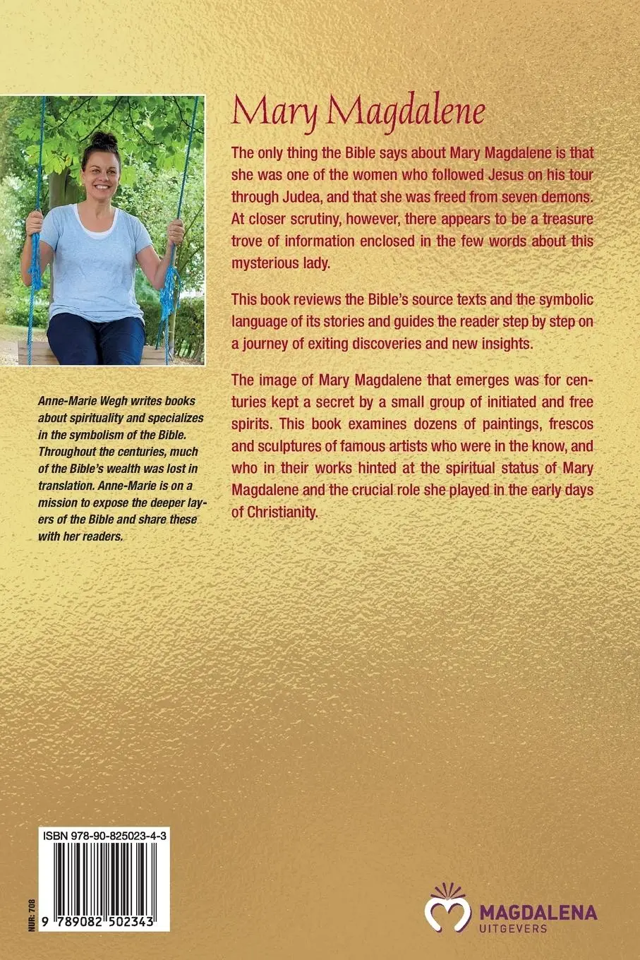 Rückseite: 9789082502343 | Mary Magdalene, the disciple whom Jesus loved | Anne-Marie Wegh | Buch