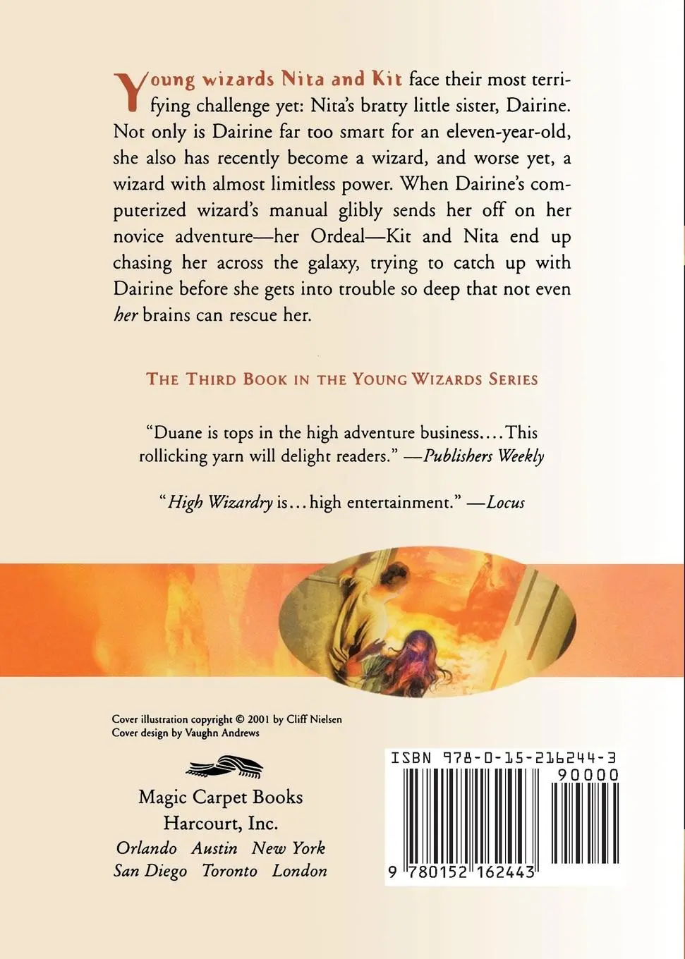 Rückseite: 9780152162443 | High Wizardry | Diane Duane | Taschenbuch | Kartoniert / Broschiert