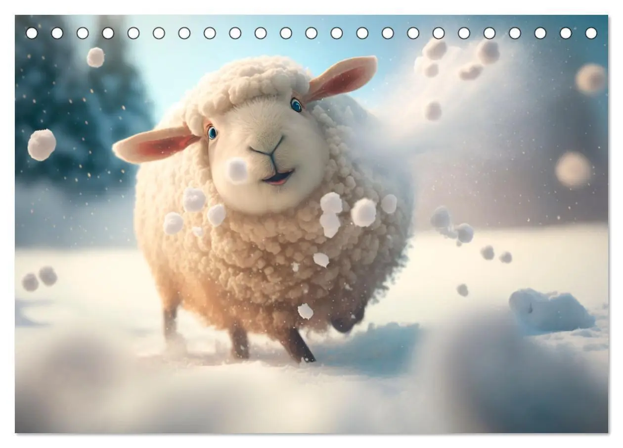 Bild: 9783383912443 | Die Schafe sind los Wollige Aussichten (Tischkalender 2025 DIN A5...
