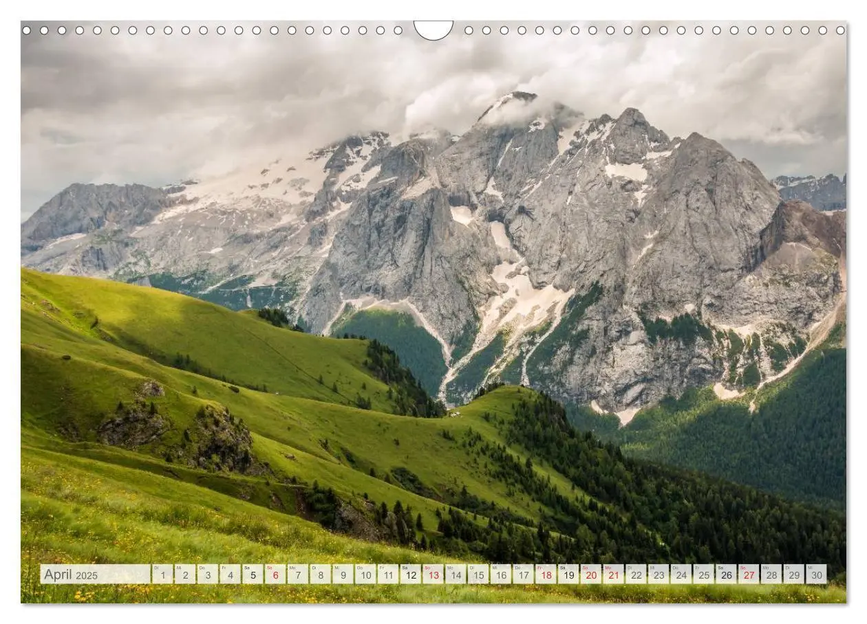 Bild: 9783435622443 | "Bergpixel" Faszination Bergwandern (Wandkalender 2025 DIN A3...