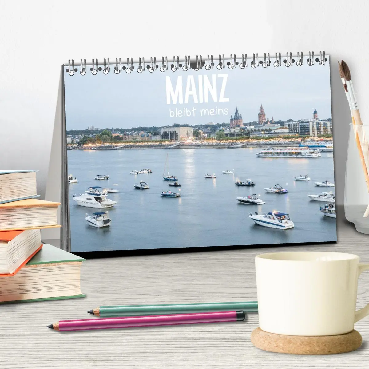 Bild: 9783457642443 | Mainz bleibt meins (Tischkalender 2026 DIN A5 quer), CALVENDO...