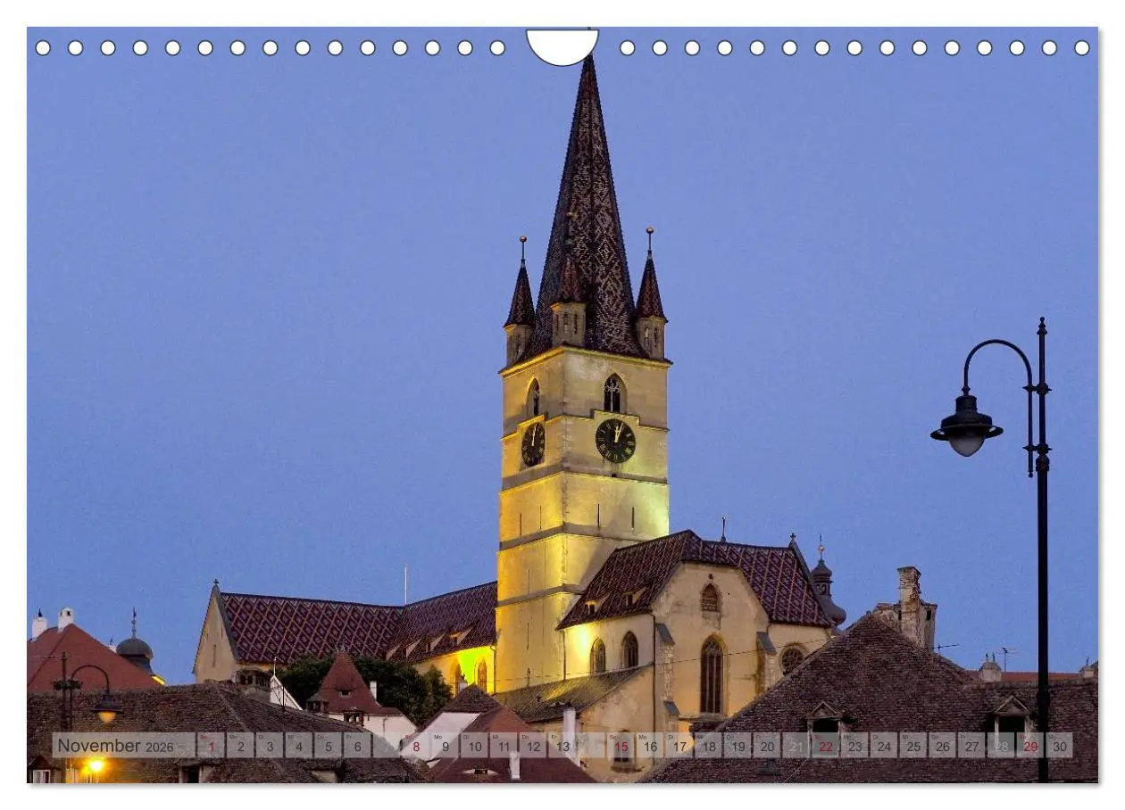 Bild: 9783516042443 | Unterwegs in und um Hermannstadt (Wandkalender 2026 DIN A4 quer),...