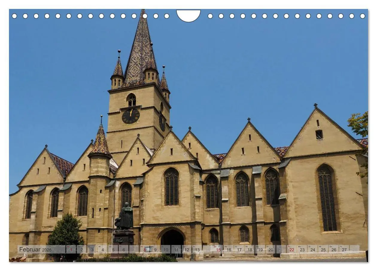 Bild: 9783516042443 | Unterwegs in und um Hermannstadt (Wandkalender 2026 DIN A4 quer),...