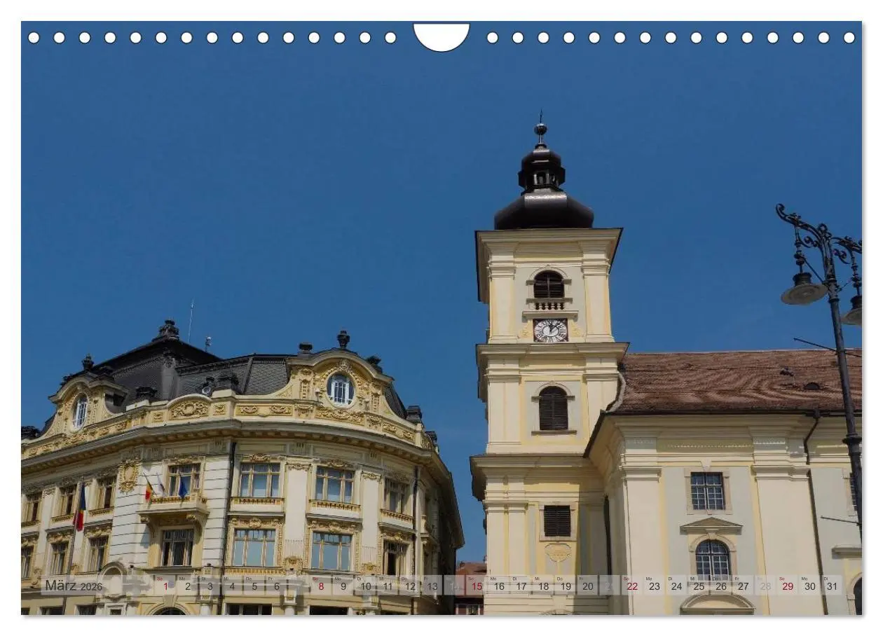 Bild: 9783516042443 | Unterwegs in und um Hermannstadt (Wandkalender 2026 DIN A4 quer),...