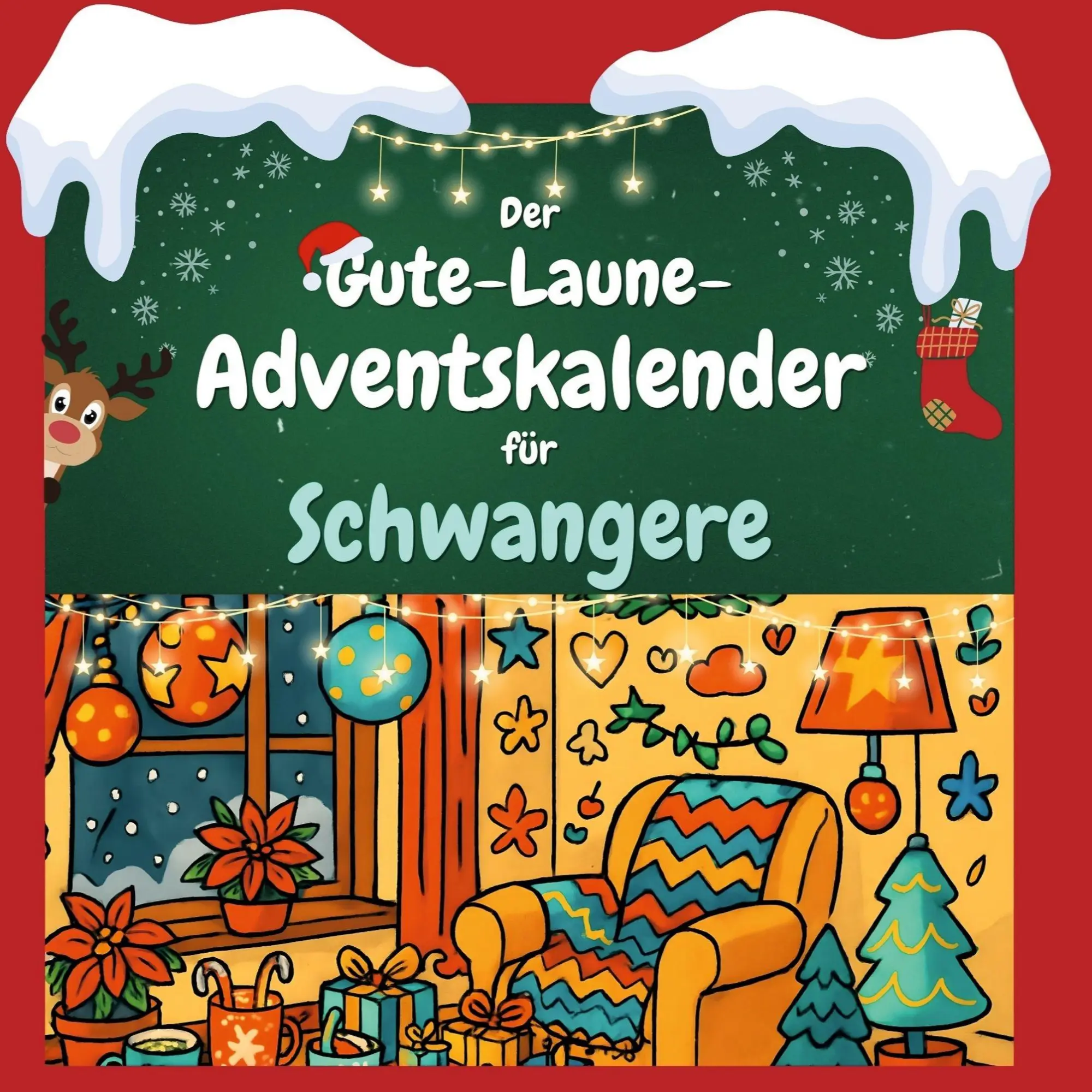 Cover: 9783695312443 | Der Gute-Laune-Adventskalender für Schwangere | Nora Schäfer | Buch