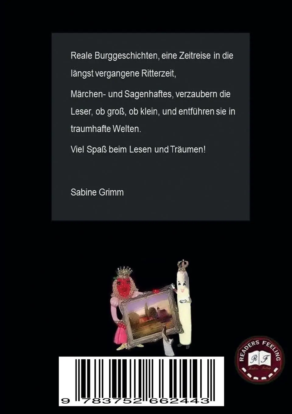 Rückseite: 9783752662443 | Burggeschichten | Zum Vor- und Selbstlesen | Sabine Grimm | Buch