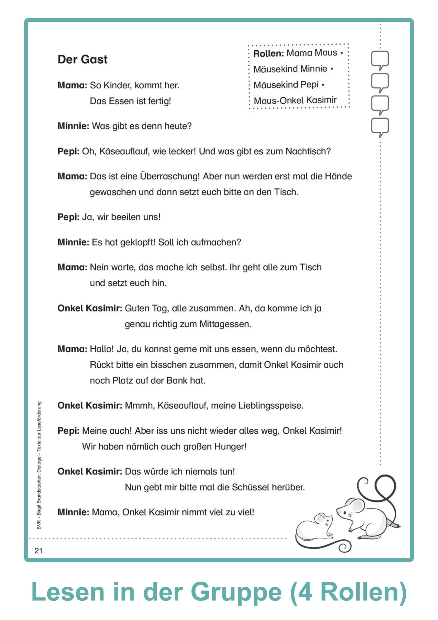 Bild: 9783965202443 | Dialoge - Texte zur Leseförderung | Birgit Brandstaetter | Broschüre