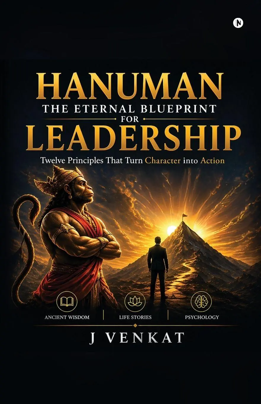 Cover: 9798905602443 | HANUMAN | Twelve Principles That Turn Character into Action | J Venkat
