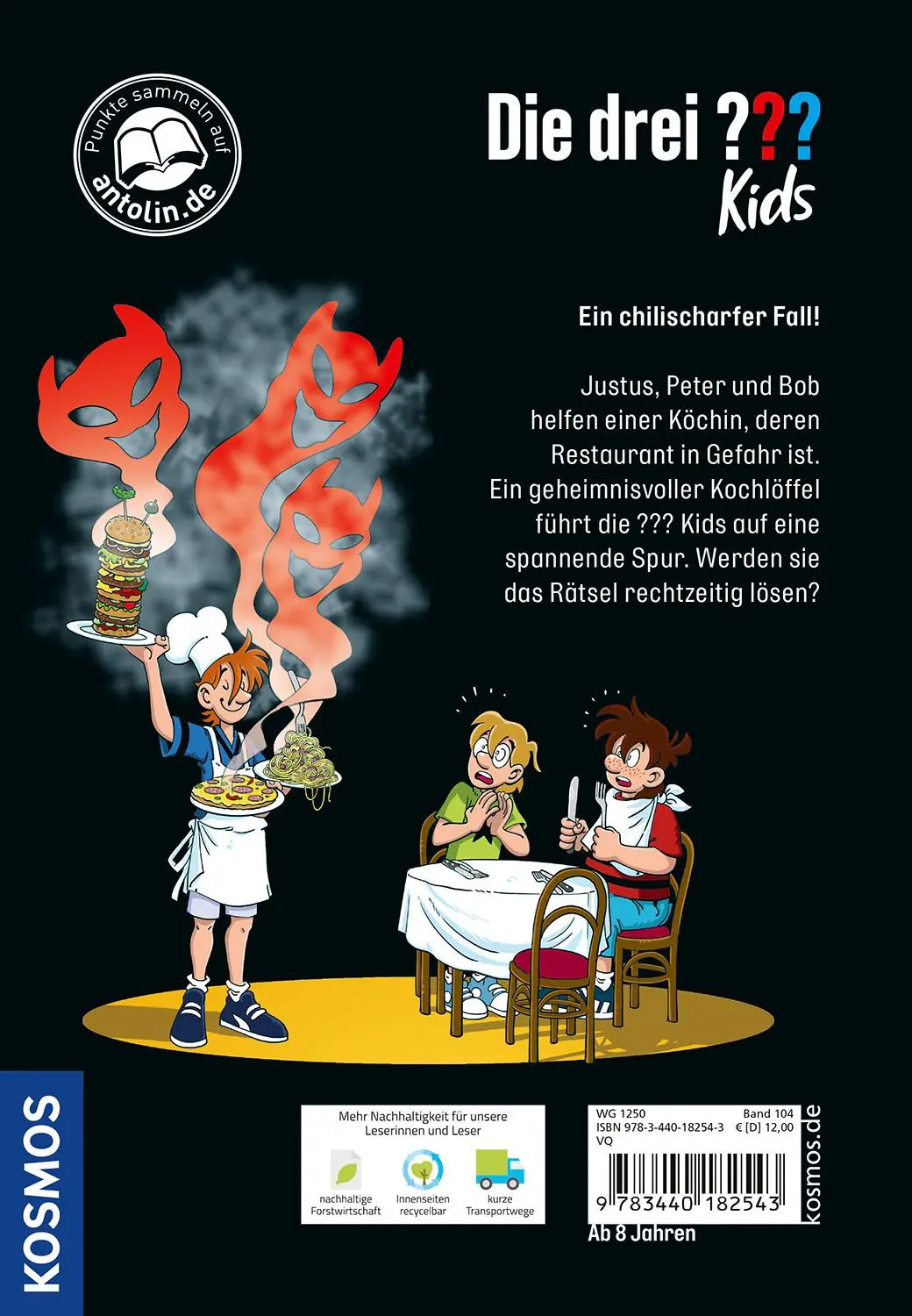 Bild: 9783440182543 | Die drei ??? Kids, 104, Teuflische Küche | Ulf Blanck | Buch | 128 S.