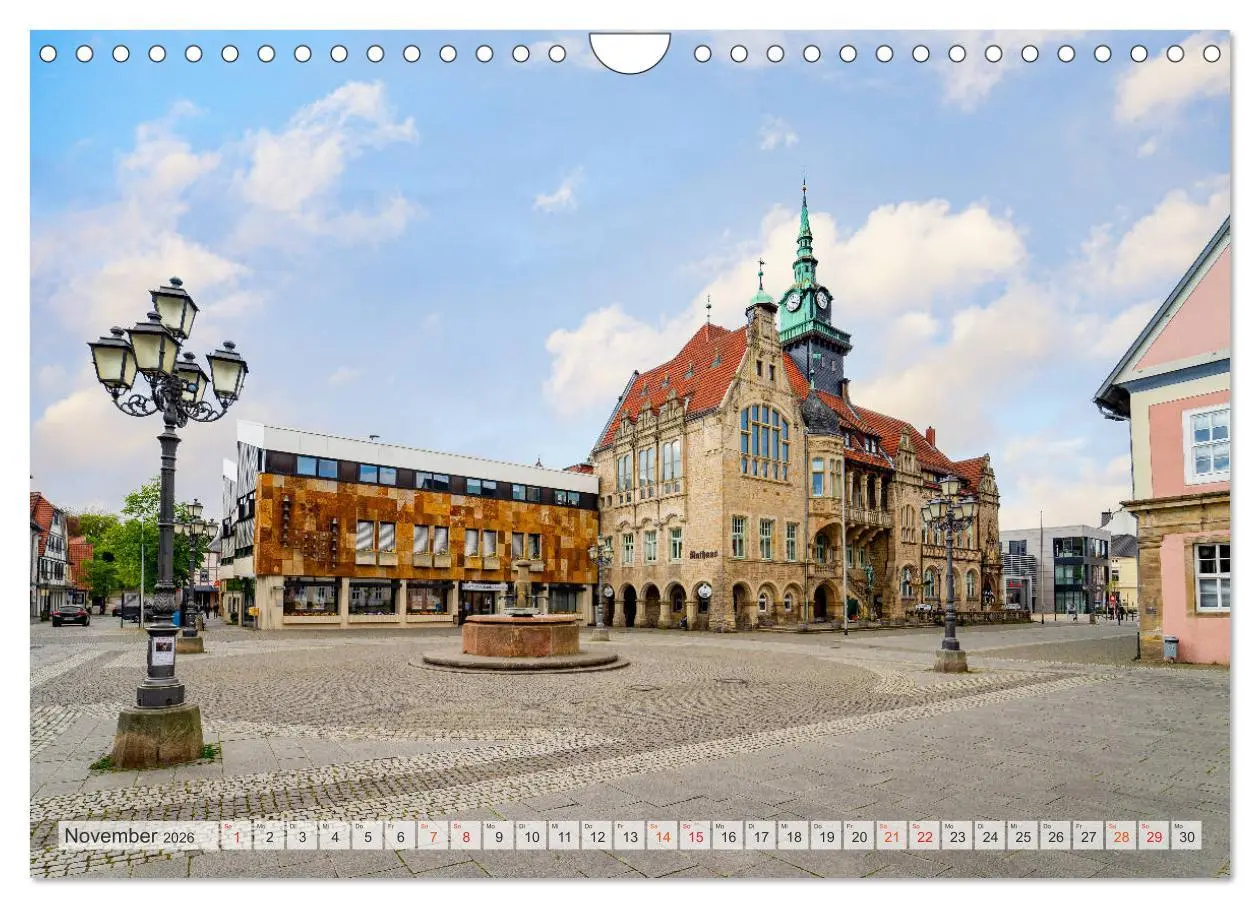 Bild: 9783457702543 | Bückeburg Impressionen (Wandkalender 2026 DIN A4 quer), CALVENDO...