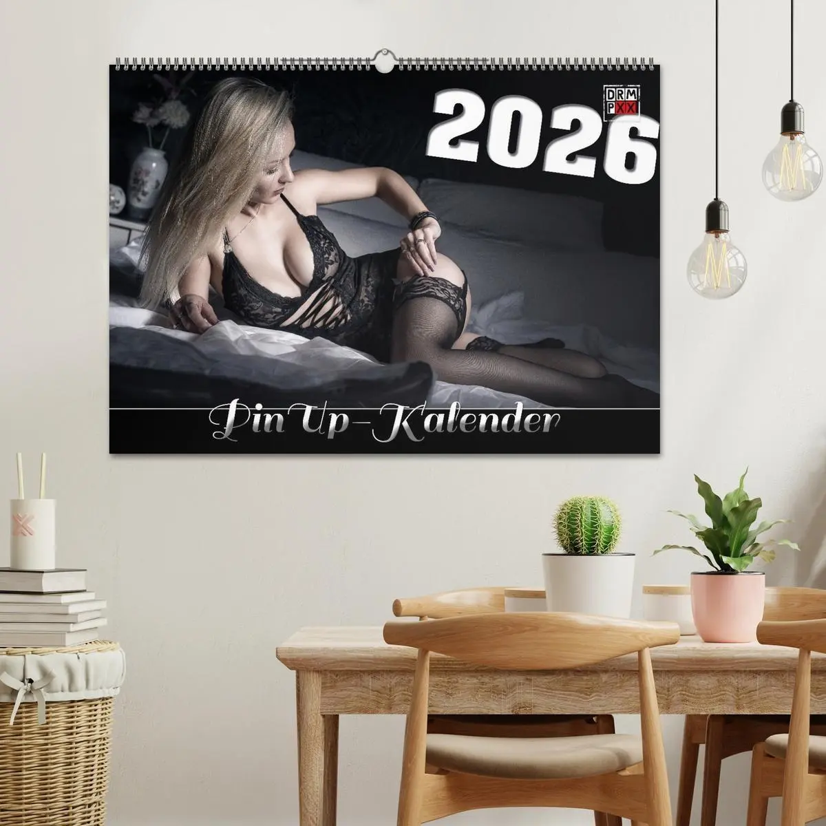Bild: 9783457942543 | PinUp-Kalender 2026 (Wandkalender 2026 DIN A2 quer), CALVENDO...
