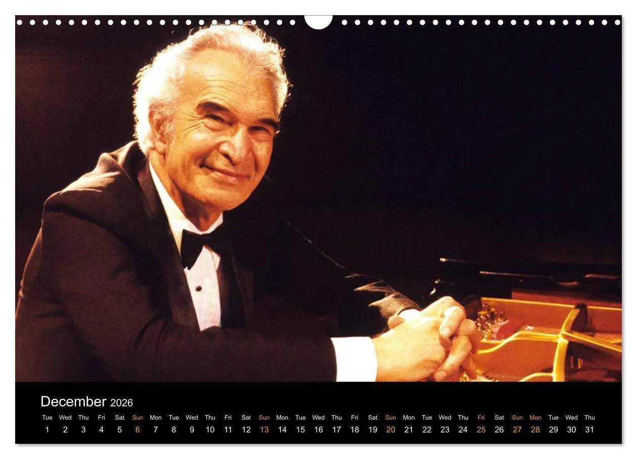 Bild: 9783516582543 | Jazz Pianists 2026 (Wall Calendar 2026 DIN A3 landscape), CALVENDO...