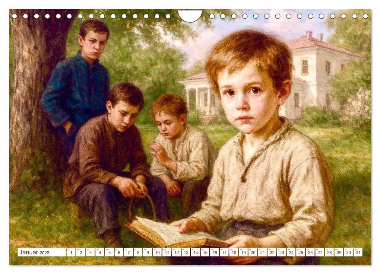 Bild: 9783516652543 | Leo Tolstoi (Wandkalender 2026 DIN A4 quer), CALVENDO Monatskalender