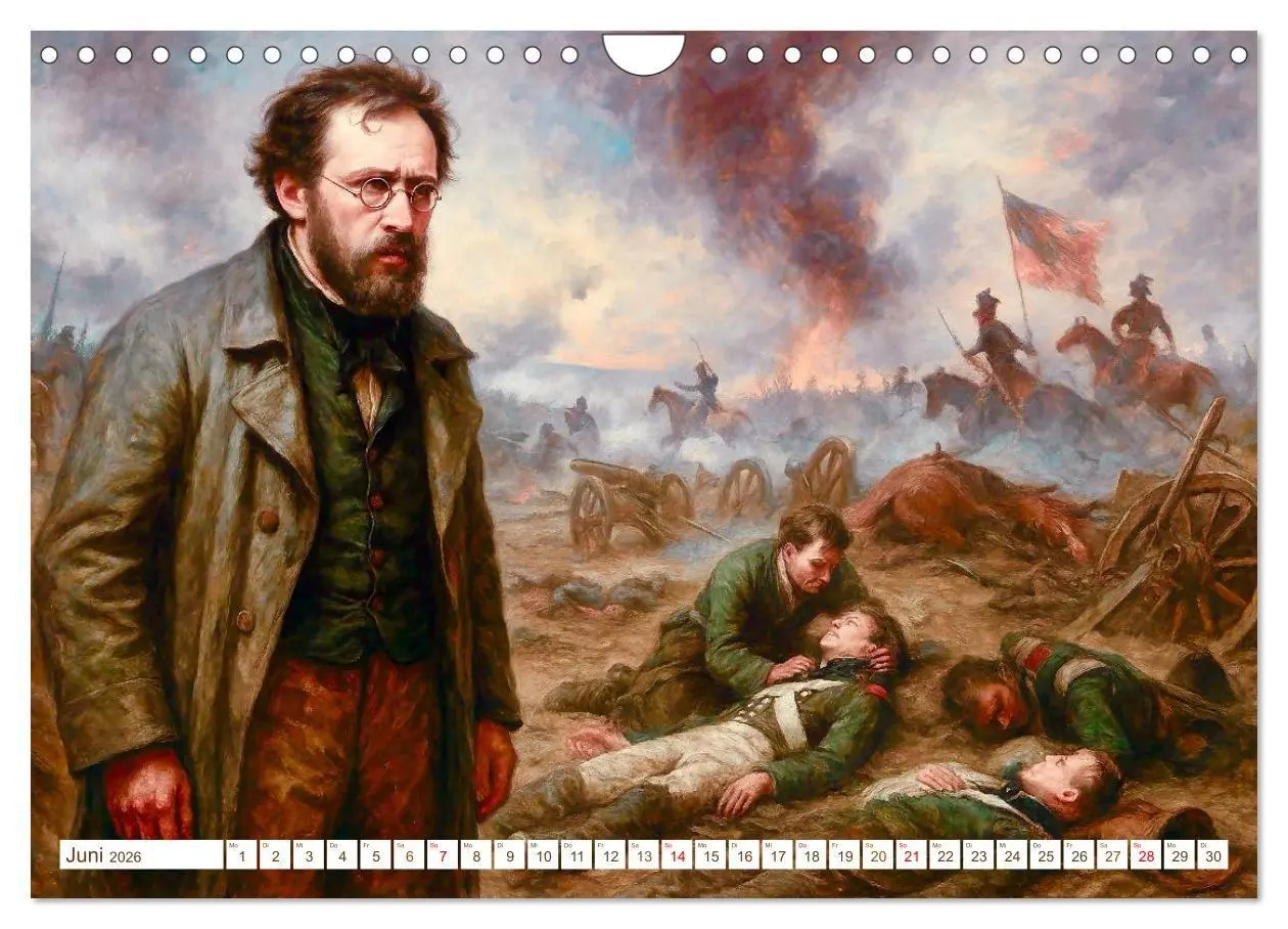 Bild: 9783516652543 | Leo Tolstoi (Wandkalender 2026 DIN A4 quer), CALVENDO Monatskalender