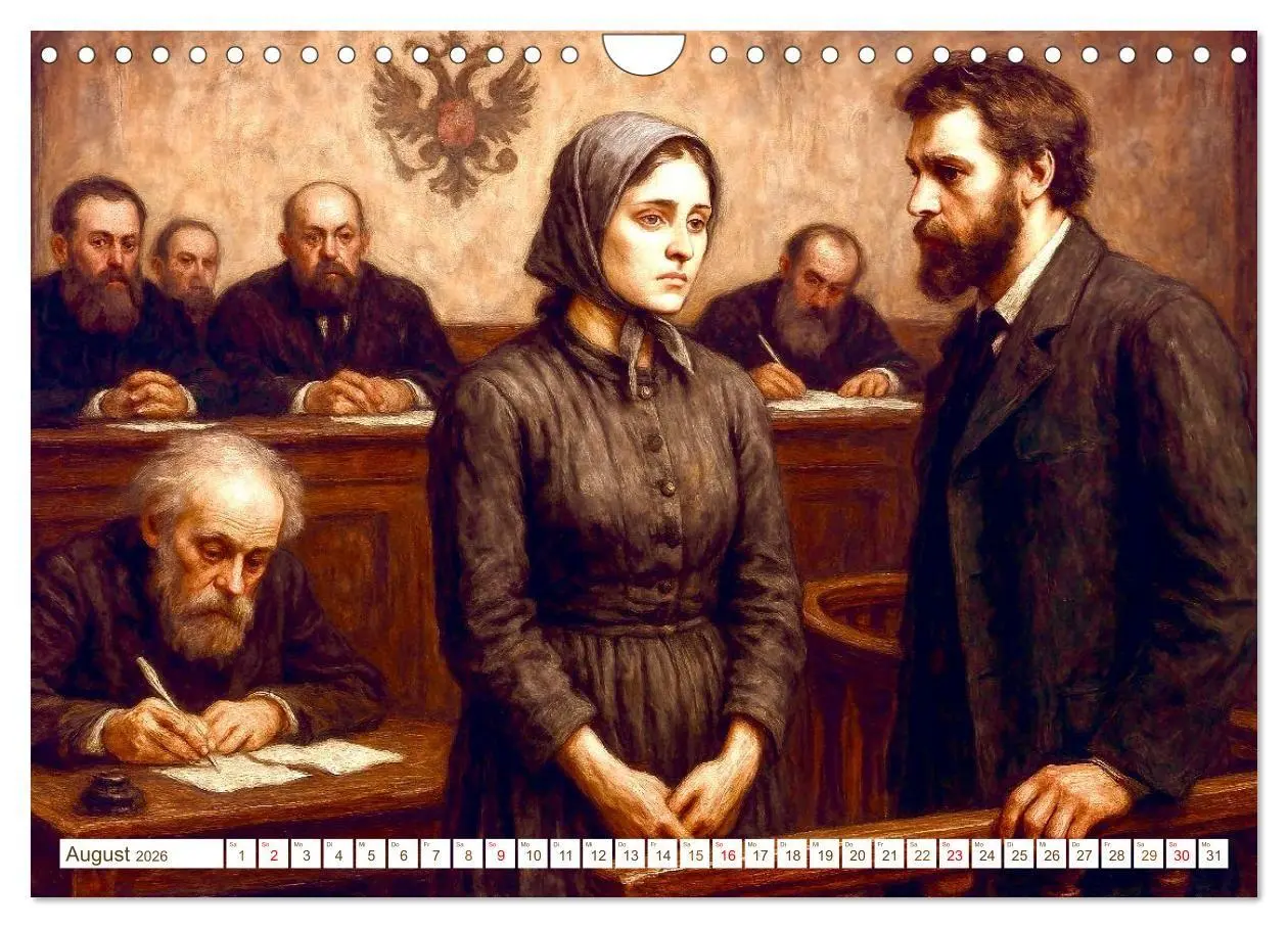 Bild: 9783516652543 | Leo Tolstoi (Wandkalender 2026 DIN A4 quer), CALVENDO Monatskalender