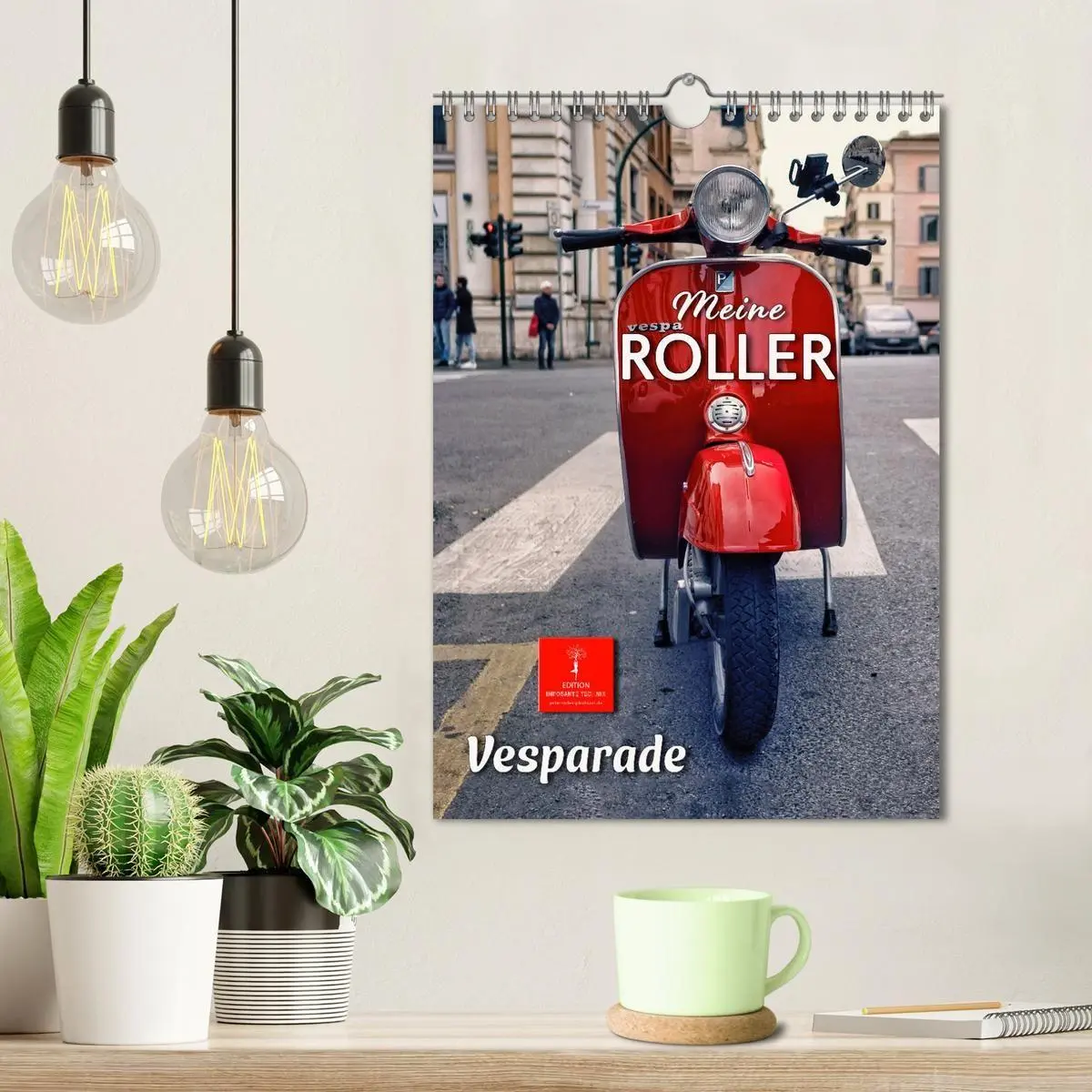 Bild: 9783569362543 | Meine Roller Vesparade (Wandkalender 2027 DIN A4 hoch), CALVENDO...