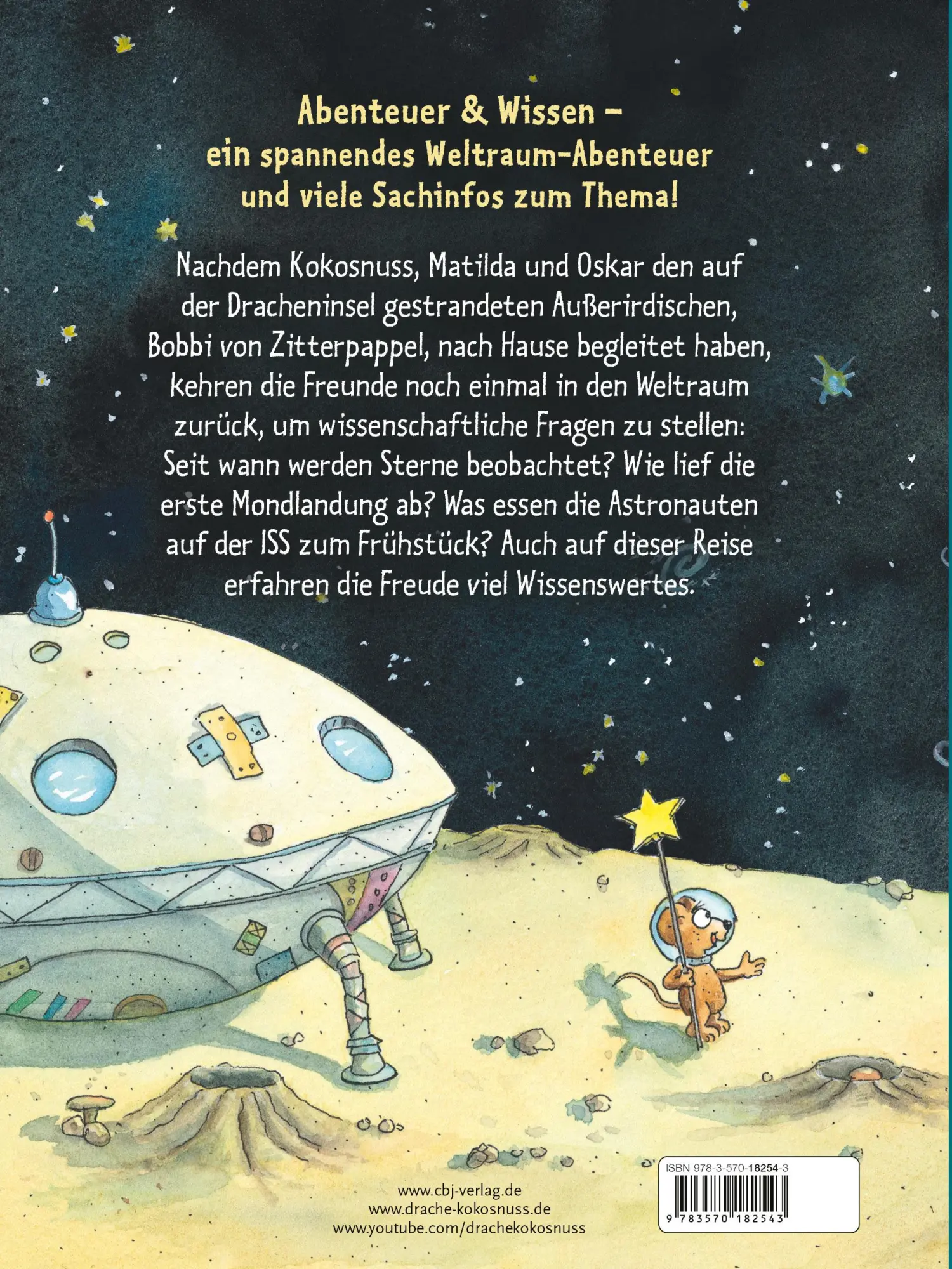 Bild: 9783570182543 | Der kleine Drache Kokosnuss - Abenteuer &amp; Wissen - Weltraum | Siegner