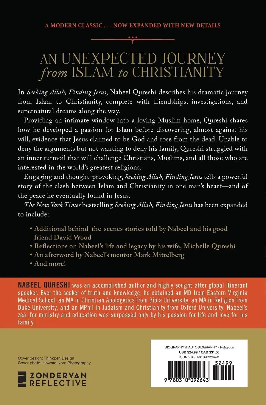 Rückseite: 9780310092643 | Seeking Allah, Finding Jesus | A Devout Muslim Encounters Christianity