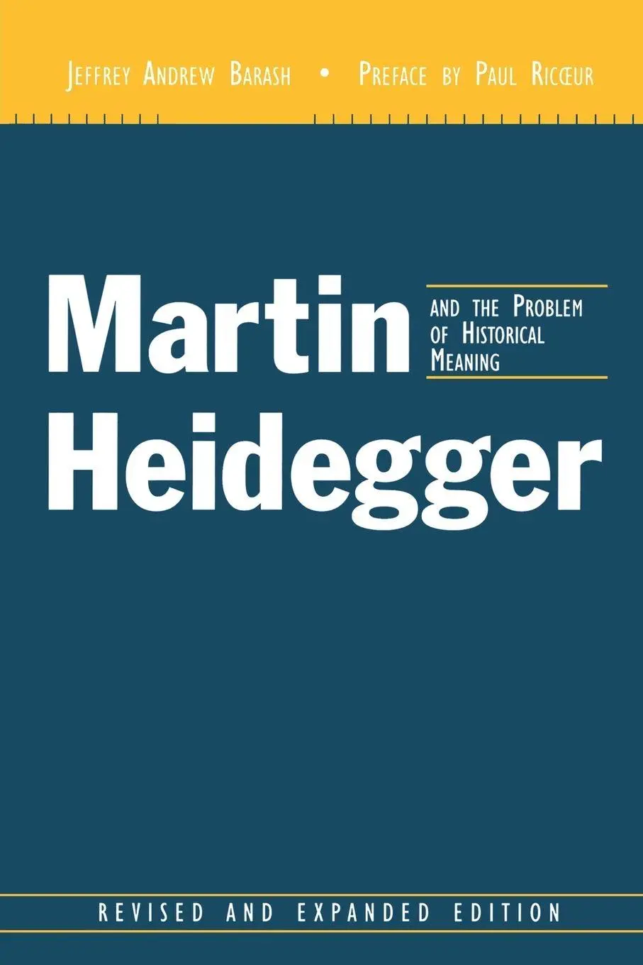 Cover: 9780823222643 | Martin Heidegger and the Problem of Historical Meaning (Rev and...