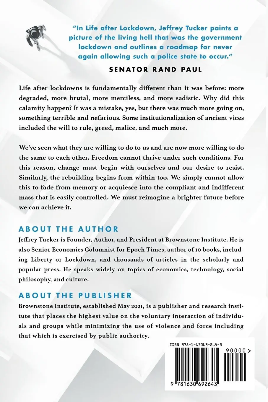 Rückseite: 9781630692643 | Life after Lockdown | Jeffrey Tucker | Taschenbuch | Englisch | 2024