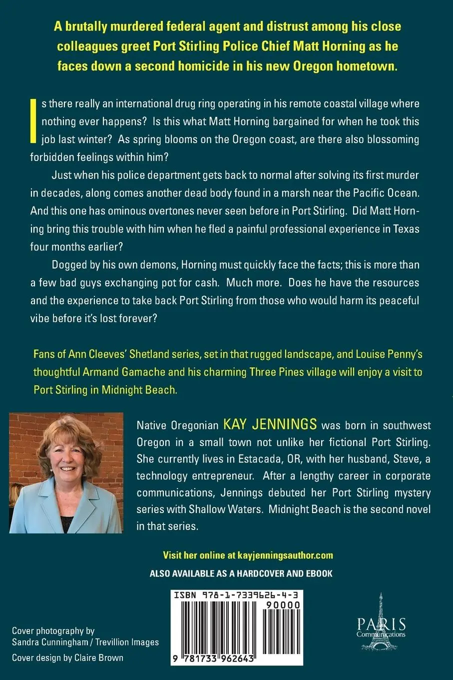 Rückseite: 9781733962643 | Midnight Beach | A Port Stirling Mystery | Kay Jennings | Taschenbuch