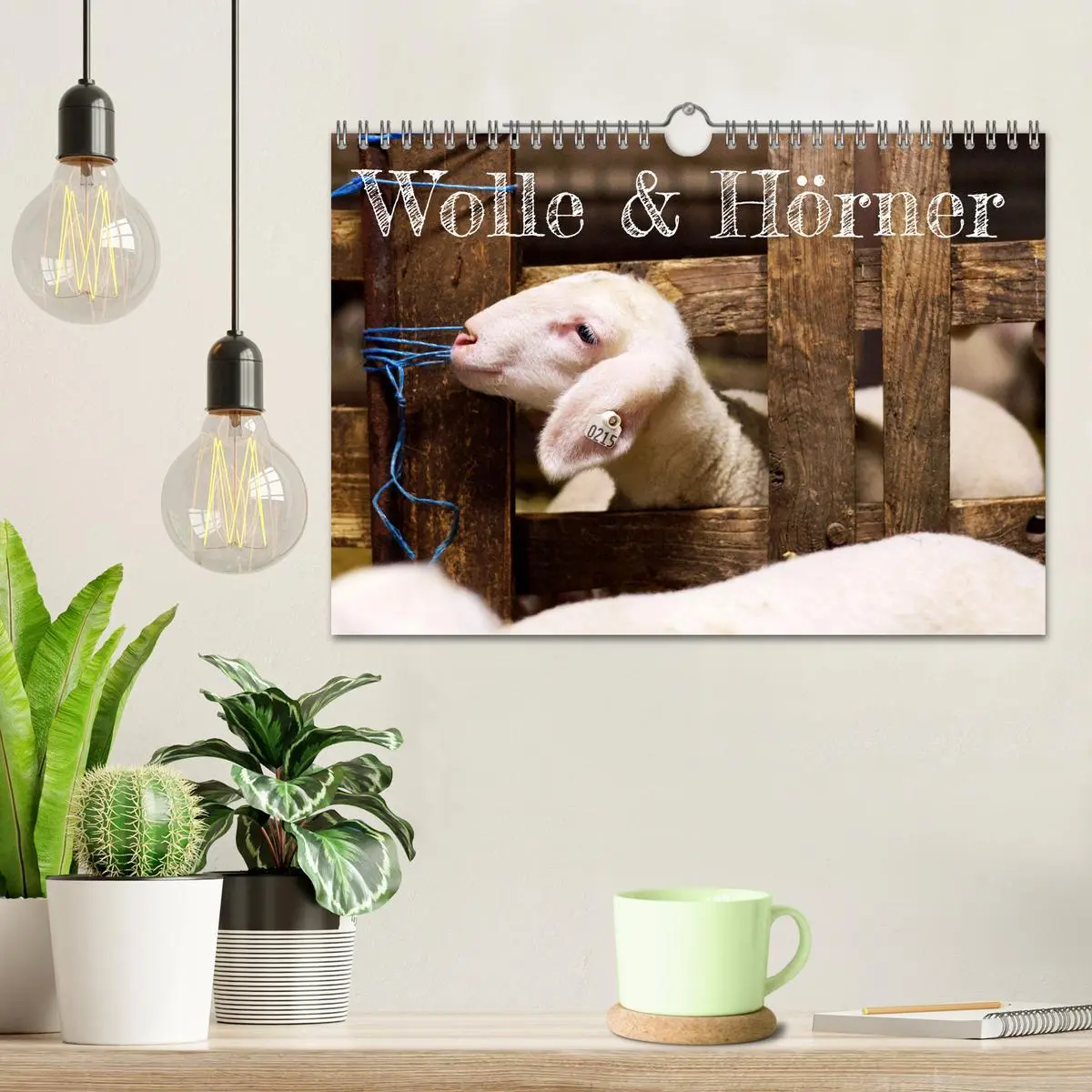 Bild: 9783457552643 | Wolle &amp; Hörner (Wandkalender 2026 DIN A4 quer), CALVENDO...