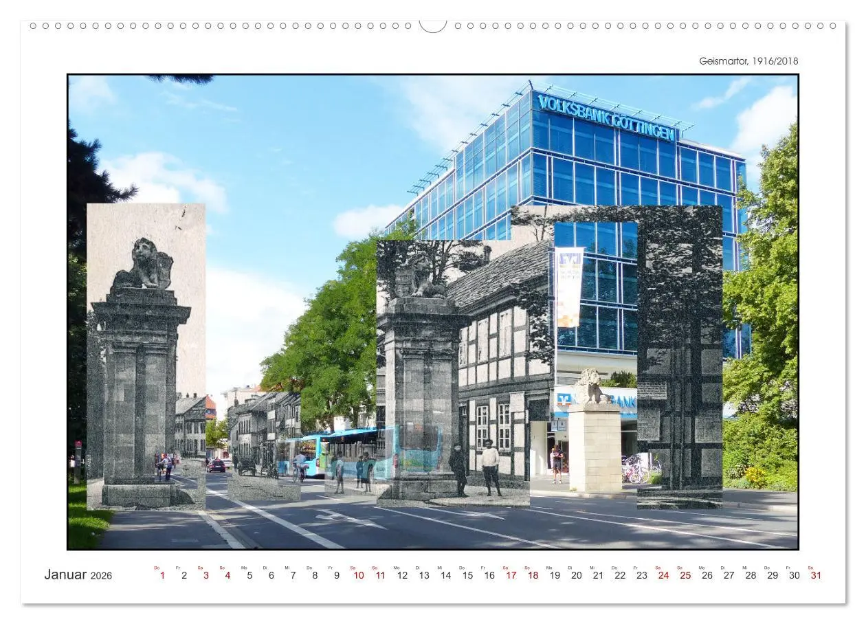 Bild: 9783457622643 | Göttingen, Photographische ZEIT-SCHNITTE (Wandkalender 2026 DIN A2...