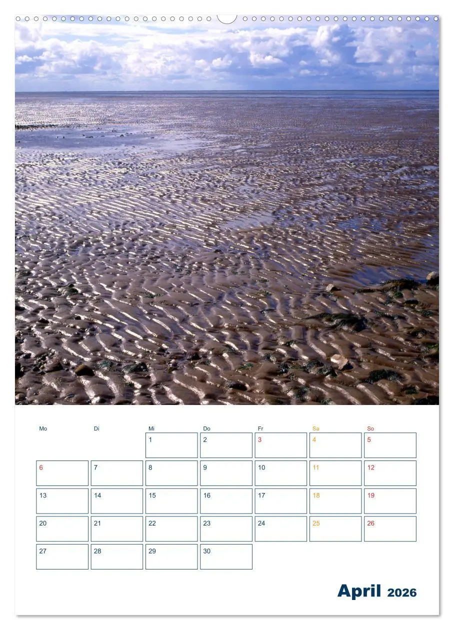 Bild: 9783516402643 | Vielseitiges Büsum (Wandkalender 2026 DIN A2 hoch), CALVENDO...