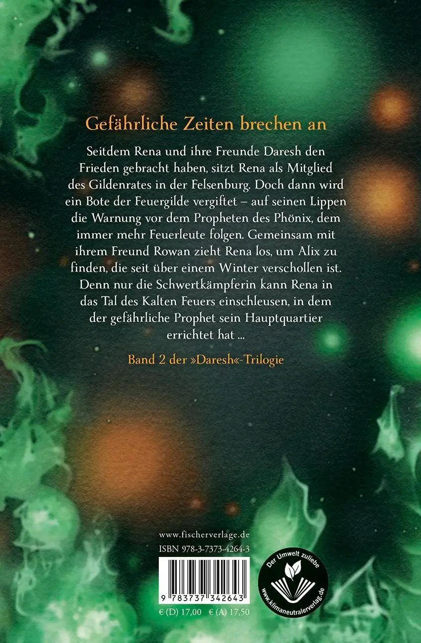 Rückseite: 9783737342643 | Daresh - Im Tal des Kalten Feuers | Katja Brandis | Buch | Daresh