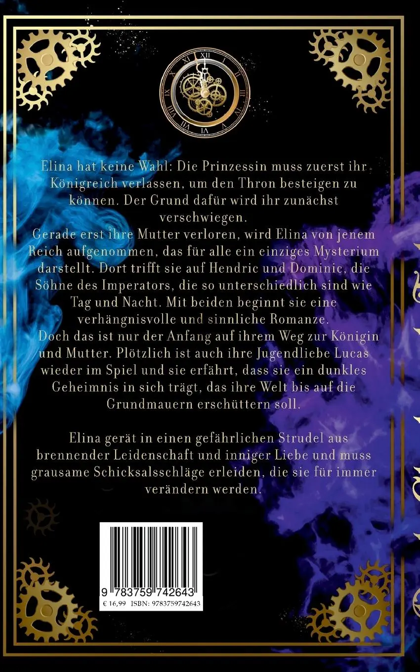 Rückseite: 9783759742643 | Dark Clockwork Fates | Die Sieben Imperien | Elea C. Duncan | Buch